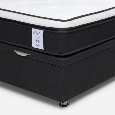 JUEGO DE DORMITORIO ROSEN CAMA BOXET NEW STYLE 6 2 PLAZAS + RESPALDO RACHEL - 7