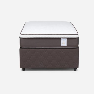 CAMA DIVAN ROSEN NEW STYLE 4 PLUS 1.5 PLAZAS GRIS - 2
