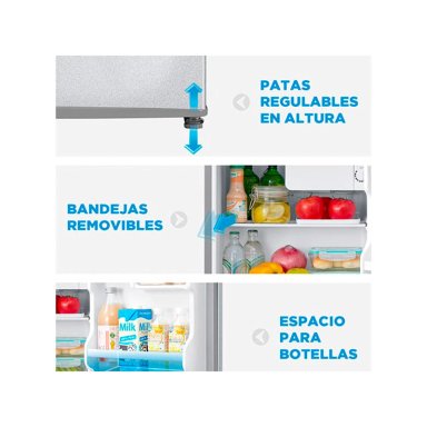 FRIGOBAR MIDEA 43 L FRÍO DIRECTO MDRD86FGE50 - 7