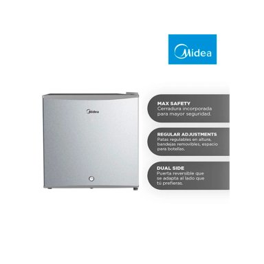 FRIGOBAR MIDEA 43 L FRÍO DIRECTO MDRD86FGE50 - 8