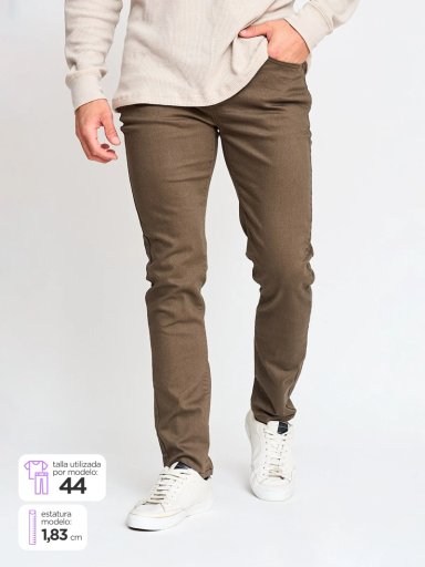 PANTALÓN HOMBRE INDEX SKINNY - 1