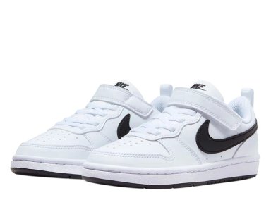 ZAPATILLAS CUERO NIÑO NIKE BLANCO COURT BOROUGH LOW RECRAFT - 2