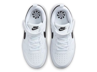 ZAPATILLAS CUERO NIÑO NIKE BLANCO COURT BOROUGH LOW RECRAFT - 4