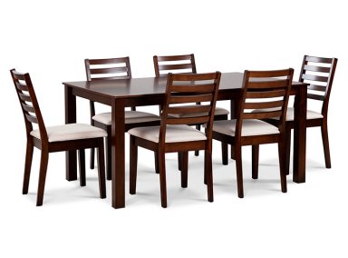 JUEGO DE COMEDOR CIC HELENA 6 SILLAS BEIGE - 2
