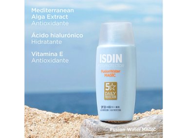 PROTECTOR SOLAR FACIAL ISDIN FUSION WATER MAGIC SPF 50 50 ML - 5