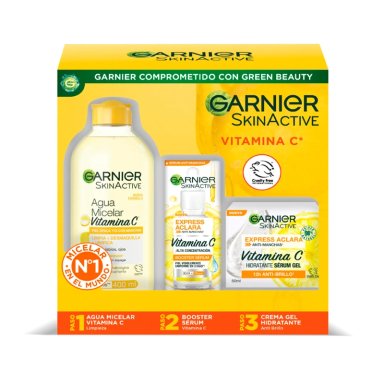 PACK ANTIMANCHAS FACIAL GARNIER EXPRESS ACLARA 480 ML - 2