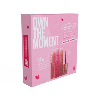 PACK MAYBELLINE LABIALES VINYL INK TRILOGÍA FAVS - 2