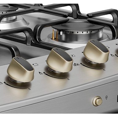 COCINA A GAS MIDEA MCG-5QPI30NS 5 PLATOS GRILL GRIS - 11