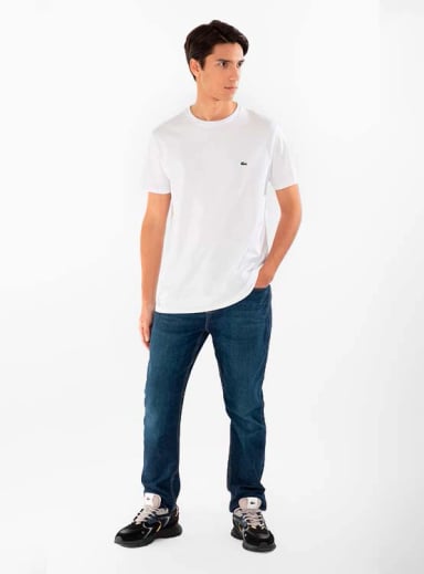 POLERA HOMBRE LACOSTE ALGODÓN  - 4