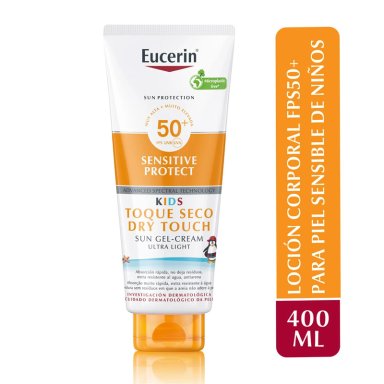 PROTECTOR SOLAR CORPORAL EUCERIN LOCION SUN KIDS SPF 50+ 400 ML - 2