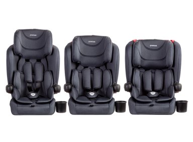 SILLA DE AUTO BUTACA INFANTIL SMARTFIX ISOFIX PLEGABLE NEGRO - 5