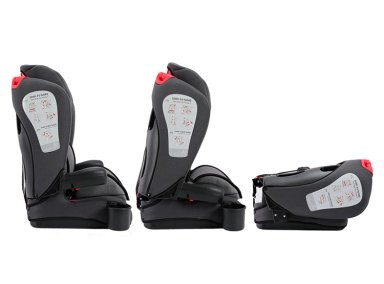 SILLA DE AUTO BUTACA INFANTIL SMARTFIX ISOFIX PLEGABLE NEGRO - 6