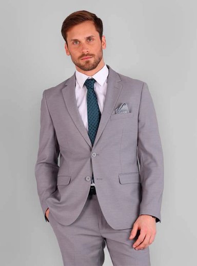 TRAJE HOMBRE VAN HEUSEN GRIS - 3