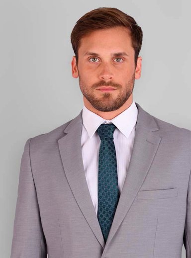 TRAJE HOMBRE VAN HEUSEN GRIS - 4