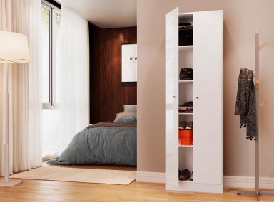 ESTANTE BE DESIGN PARANA MULTIUSO BLANCO 2P - 3