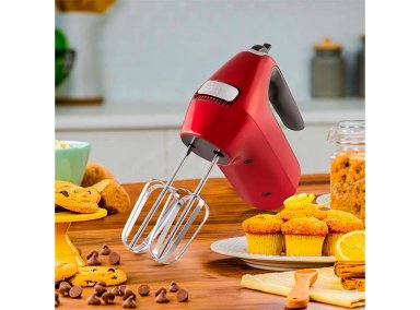 BATIDORA DE MANO OSTER FPSTHM360R-052 7 VELOCIDADES + FUNCIÓN TURBO - 4