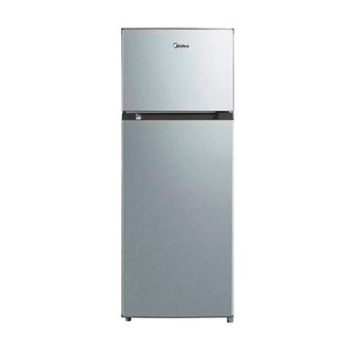 REFRIGERADOR TOP FREEZER MIDEA MDRT294FGE50 204L FRIO DIRECTO GRIS - 2