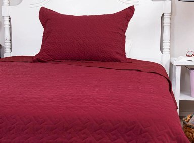 CUBRECAMA QUILT VELVETY  1 1/2 P DORAL - 2