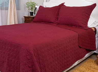 CUBRECAMA QUILT VELVETY KING DORAL - 1