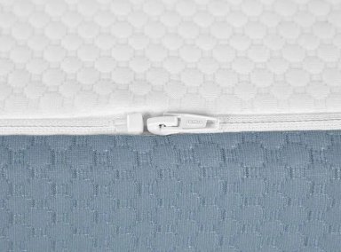 JUEGO DE DORMITORIO CIC CAMA EUROPEA MUNICH EXCELLENCE BN 2 PLAZAS + RESPALDO GRIS - 4