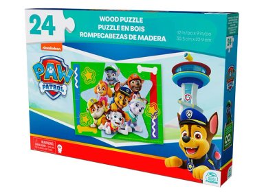 PUZZLE PAW PATROL MADERA 24 PIEZA - 4