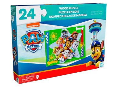 PUZZLE PAW PATROL MADERA 24 PIEZA - 5