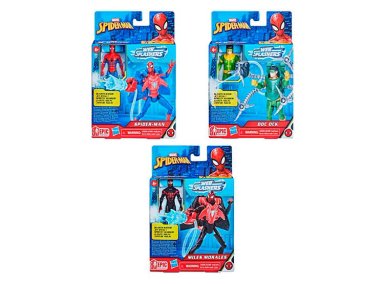 FIGURA DE ACCION SPIDERMAN EPIC HERO SERIES AQUA WEB WARRIORS / MODELO ALEATORIO - 2