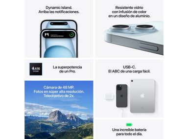 IPHONE 15 128 GB 12MP 6.1 - 8