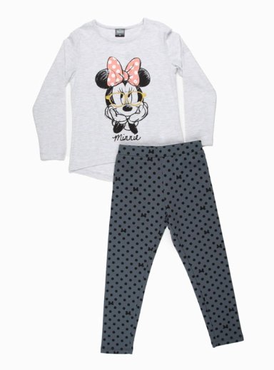 CONJUNTO MANGA LARGA NIÑA DISNEY - 1