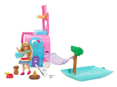 SET DE JUEGO BARBIE CHELSEA NUEVO CAMPER  - 4