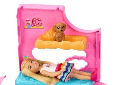 SET DE JUEGO BARBIE CHELSEA NUEVO CAMPER  - 5