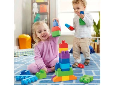MEGA BLOKS JUGUETE DE CONSTRUCCIÓN CLÁSICA BOLSA DE 60 PIEZAS - 3