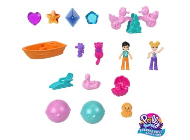 SET DE JUEGO POLLY POCKET BOLSO DE BAUL BAHIA MAGICA - 2
