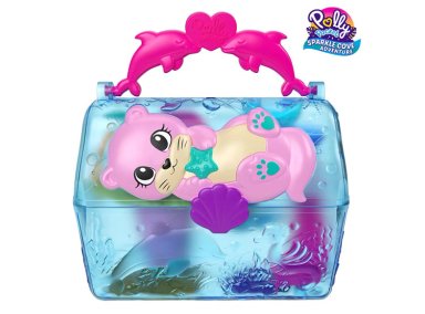 SET DE JUEGO POLLY POCKET BOLSO DE BAUL BAHIA MAGICA - 5