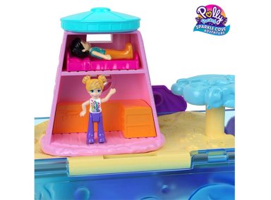 SET DE JUEGO POLLY POCKET BOLSO DE BAUL BAHIA MAGICA - 6