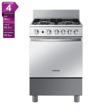 COCINA A GAS SAMSUNG NX24BG57413S 4 PLATOS GRIS - 1