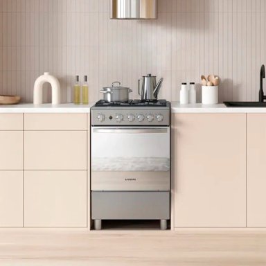 COCINA A GAS SAMSUNG NX24BG57413S 4 PLATOS GRIS - 4