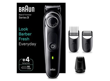 AFEITADORA Y CORTA PELO INALÁMBRICA BRAUN BT3440 40 AJUSTES DE LONGITUD - 1
