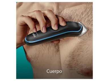 AFEITADORA Y CORTADORA BARBA BRAUN ELÉCTRICA MGK5445 HOMBRE 10 EN 1 - 5