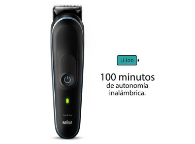AFEITADORA Y CORTADORA BARBA BRAUN ELÉCTRICA MGK5445 HOMBRE 10 EN 1 - 6