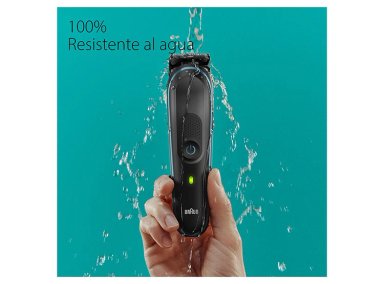 AFEITADORA Y CORTADORA BARBA BRAUN ELÉCTRICA MGK5445 HOMBRE 10 EN 1 - 7