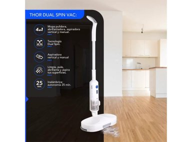 PULIDORA Y ASPIRADORA THORBEN  2 EN 1 DUAL SPIN VAC - 5