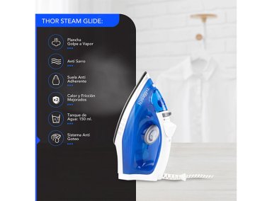 PLANCHA THORBEN 1100 W STEAM GLIDE - 2