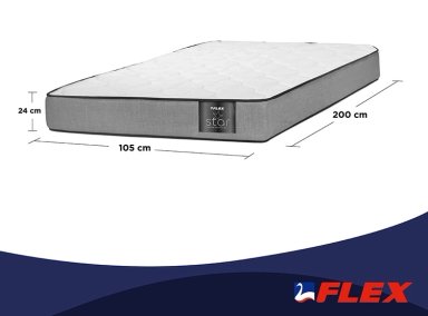 COLCHÓN FLEX STAR BOX 1.5 PLAZAS - 5