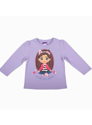 POLERA MANGA LARGA NIÑA GABBY DOLL HOUSE GABBY DOLL - 1