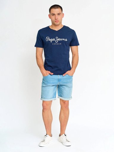 POLERA HOMBRE PEPE JEANS MANGA CORTA CUELLO V - 4