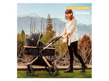 COCHE TRAVEL SYSTEM PIKABOO KANSAS NEGRO - 10