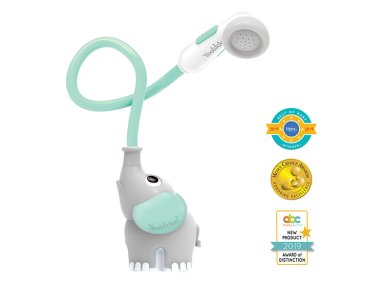 JUEGO DE BAÑO ELEFANTE DUCHA INTERACTIVO TURQUESA INFANTIL BEBÉ - 2