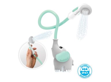JUEGO DE BAÑO ELEFANTE DUCHA INTERACTIVO TURQUESA INFANTIL BEBÉ - 6