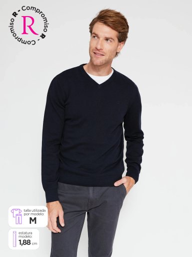 SWEATER HOMBRE REGATTA CUELLO EN V - 1